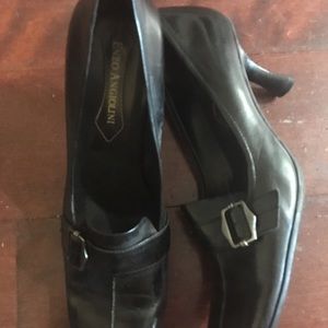 Enzo Angiolini Black Mary Jane heels